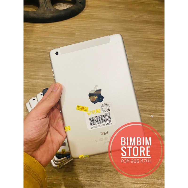 Máy tính bảng Apple ipad mini lắp sim 4G + wifi chính hãng - bảo hành 1 đổi 1 . Hỗ trợ miễn phí ship toàn quốc