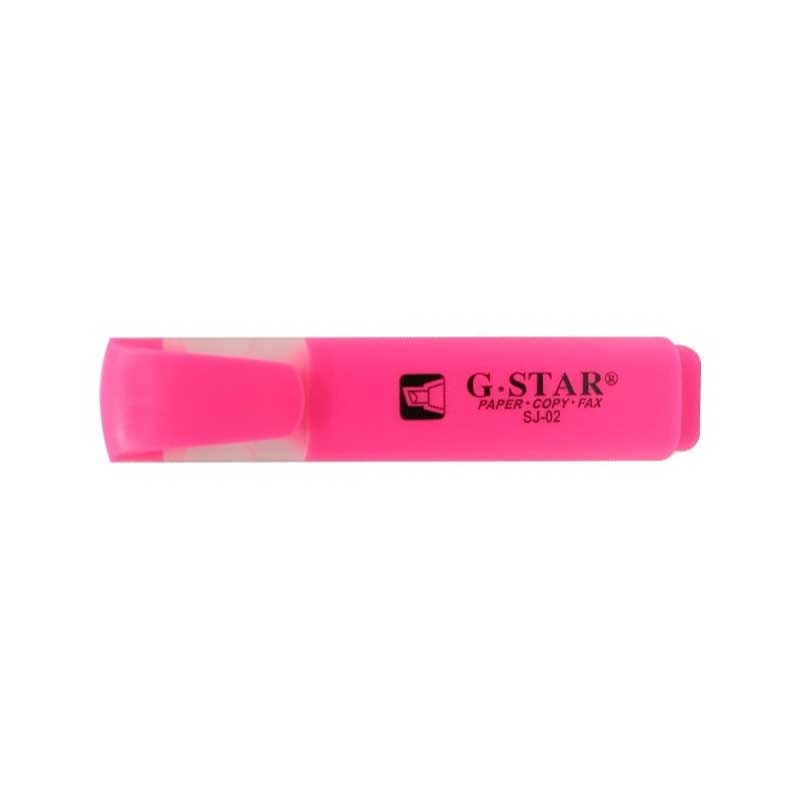 Hộp 12 Cây Bút Dạ Quang highlight G-Star SJ02 ( Lá, Vàng, Hồng, Cam )