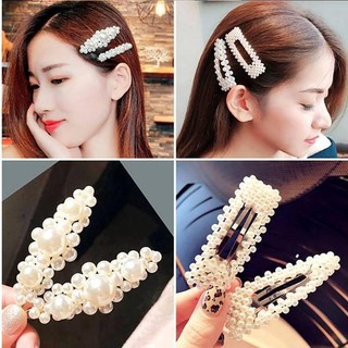 Sét 4 cặp tóc ngọc trai cao cấp