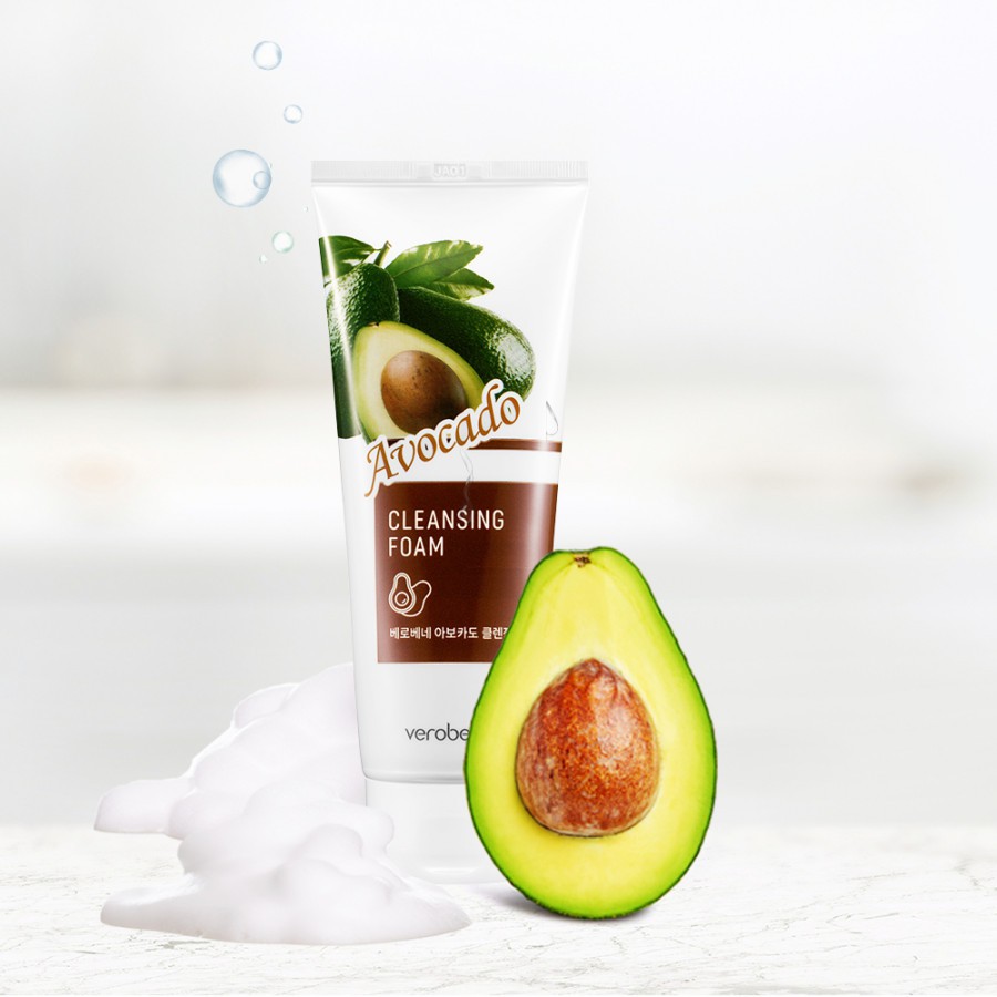 Sữa rửa mặt Bơ Verobene Avocado Cleansing Foam sáng mịn da 150ml | BigBuy360 - bigbuy360.vn