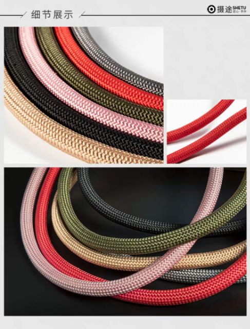 Dây đeo máy ảnh Strap tròn cao cấp 95cm