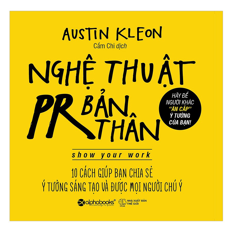 Sách > Nghệ Thuật PR Bản Thân