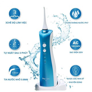 Máy tăm nước du lịch Procare A6