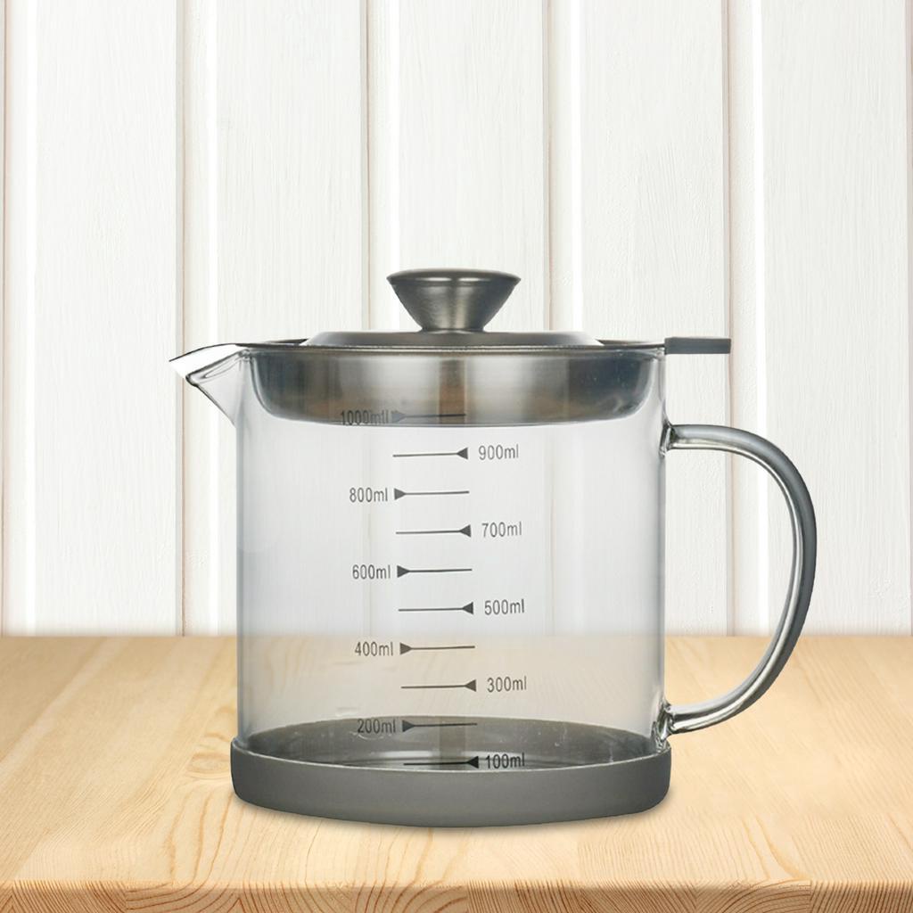 Bình Thủy Tinh Đựng Dầu Ăn Có Nắp Lọc Tiện Dụng szxmkj2