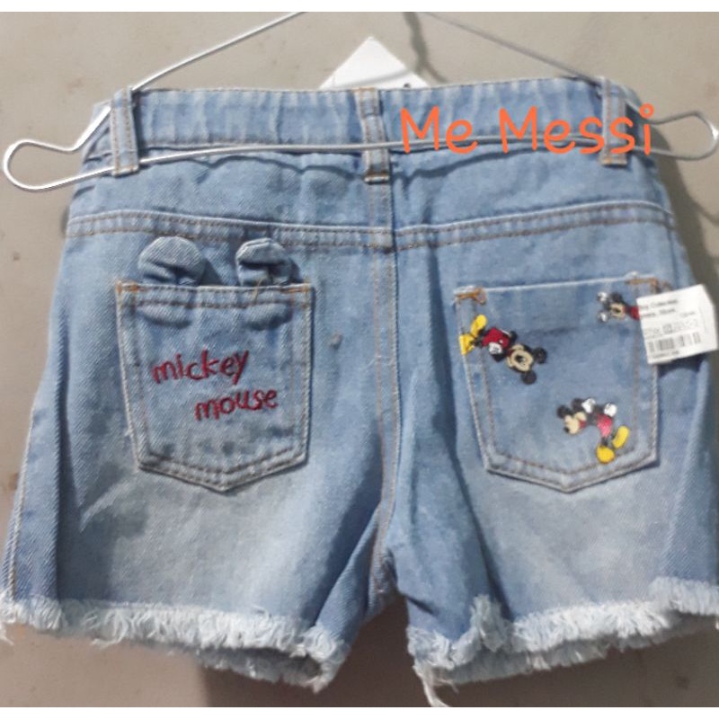 Quần short jeans  Zara bé gái