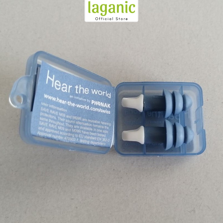 Nút bịt tai chống ồn silicone cách âm khi ngủ có hộp Protect your Hearing