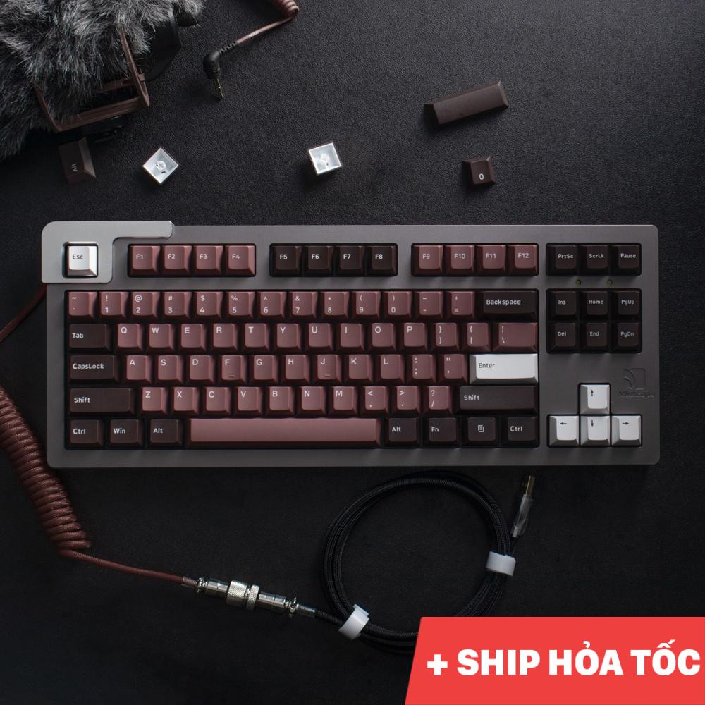 Keycap GMK Smoothie 168 nút in nhiệt cấu hình cherry dành cho bàn phím cơ