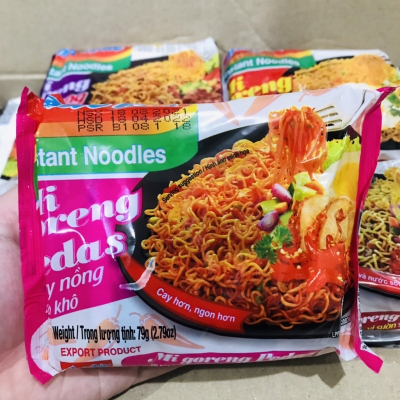 Gói Mì xào khô Indomie Goreng l 4 vị siêu ngon