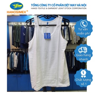Áo Ba Lỗ Trắng Truyền Thống HANOSIMEX - Hàng Việt Nam chất lượng cao