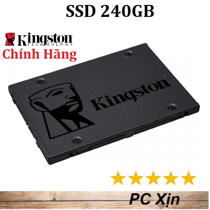 ổ cứng SSD Kingston 240GB A400 2.5&quot; SATA 3.0 6Gb/giây chính hãng