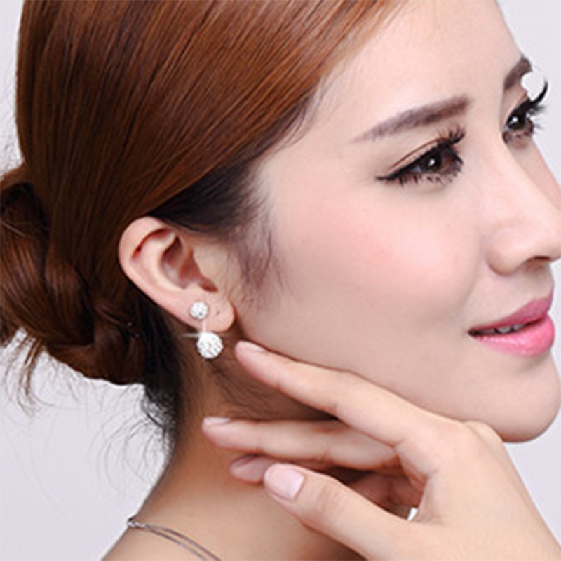 Hoa tai bạc 925 thời trang thịnh hành cho nữ