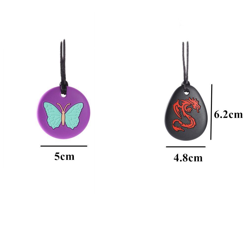 Vòng cổ Mặt Cảm Biến Mọc Răng Cho Bé