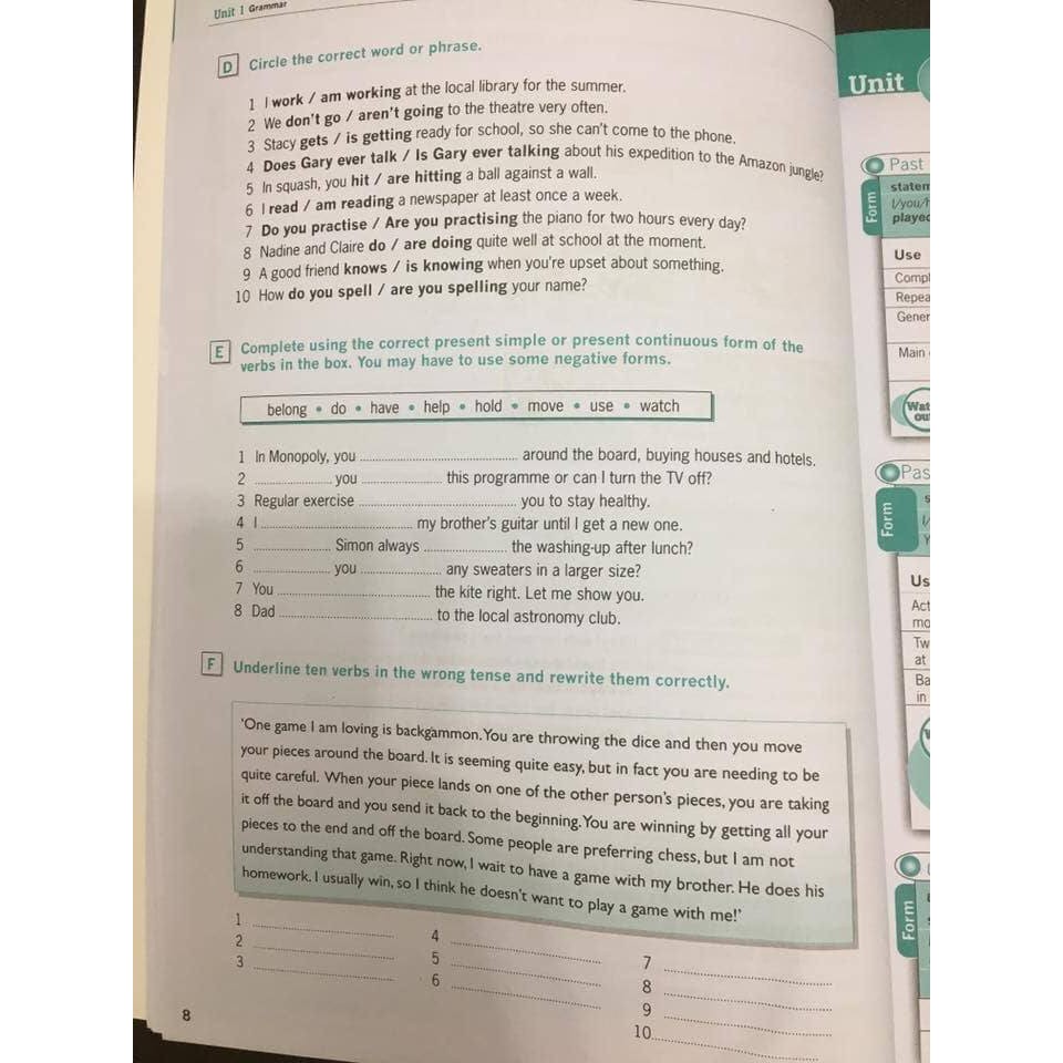 Combo - Destination Grammar & Vocabulary B1, B2 và C1&C2 - 3q