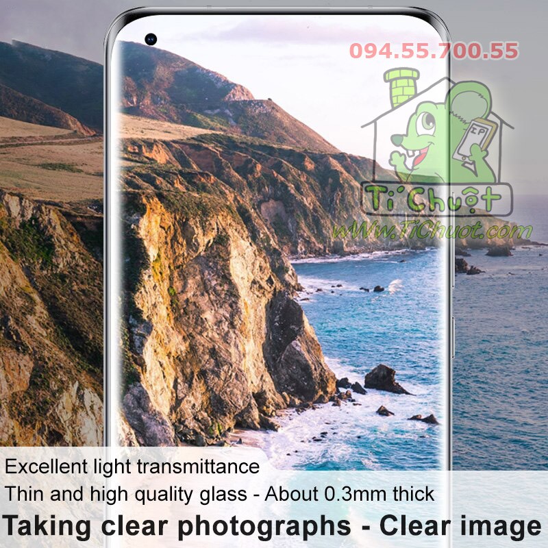 Kính CL chống trầy Camera Xiaomi Mi 11 Ultra Cường Lực