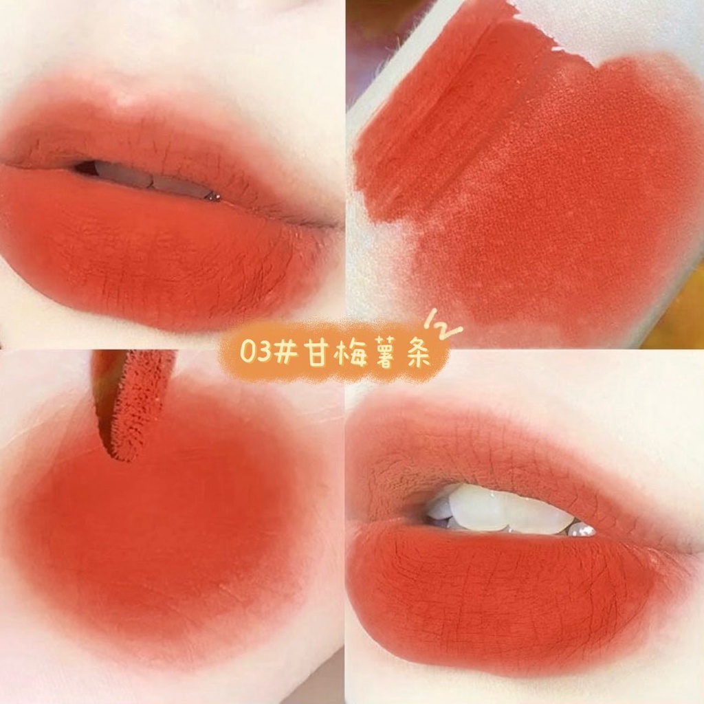 Set 5 Son Môi Von Gee Chống Thấm Nước Màu Sắc Thời Trang