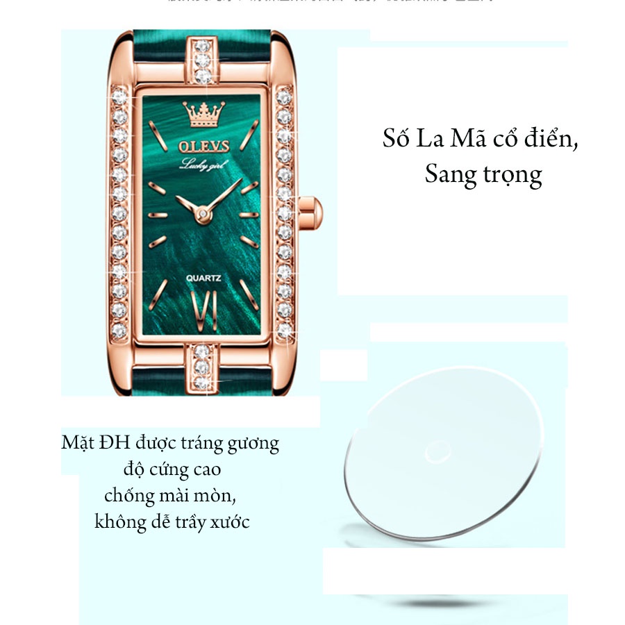 Đồng hồ olevs nữ chính hãng, đồng hồ nũ đẹp