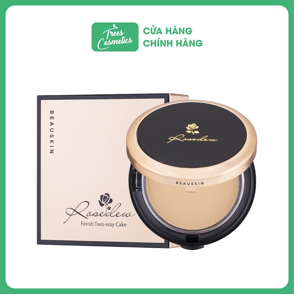 PHẤN PHỦ KIỀM DẦU SIÊU MỊN BEAUSKIN ROSEDEW TWO WAY CAKE 15.5g - HÀN QUỐC CHÍNH HÃNG