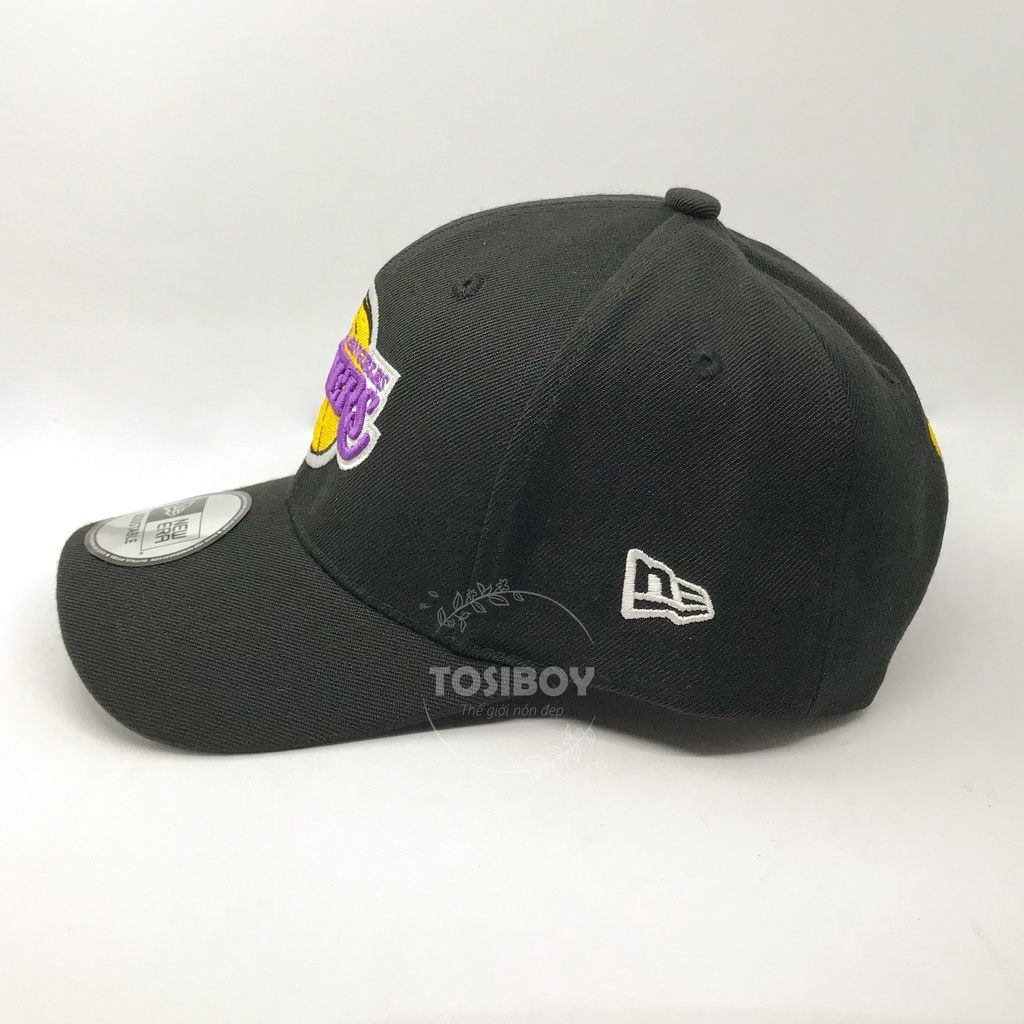 Nón kết kaki thêu logo Lakers