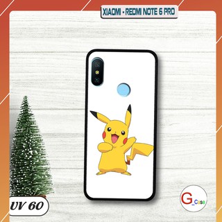 Ốp điện thoại Xiaomi Redmi Note 6 Pro - lưng nhám viền dẻo