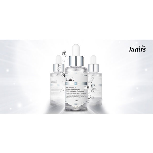 [Mã COSCOCOT4 -8% đơn 250K] Tinh Chất Làm Sáng Da Dear, Klairs Freshly Juiced Vitamin Drop 35ml