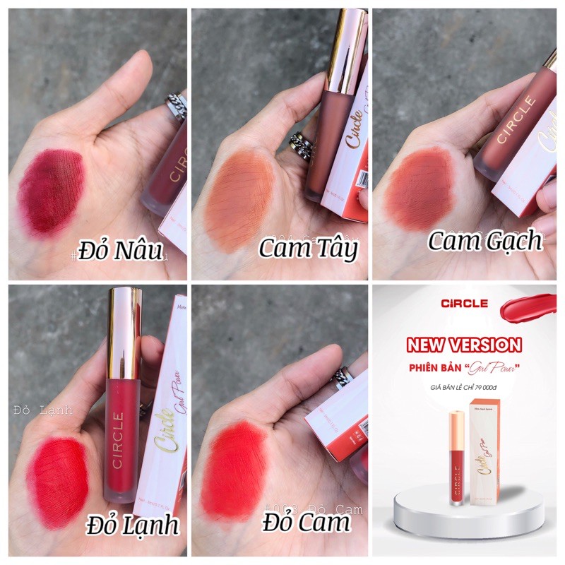 [Chính hãng] Son kem lì Circle phiên bản mới nhất | Thế Giới Skin Care