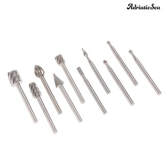 Bộ 10 Mũi Khoan Khắc Gỗ 3mm