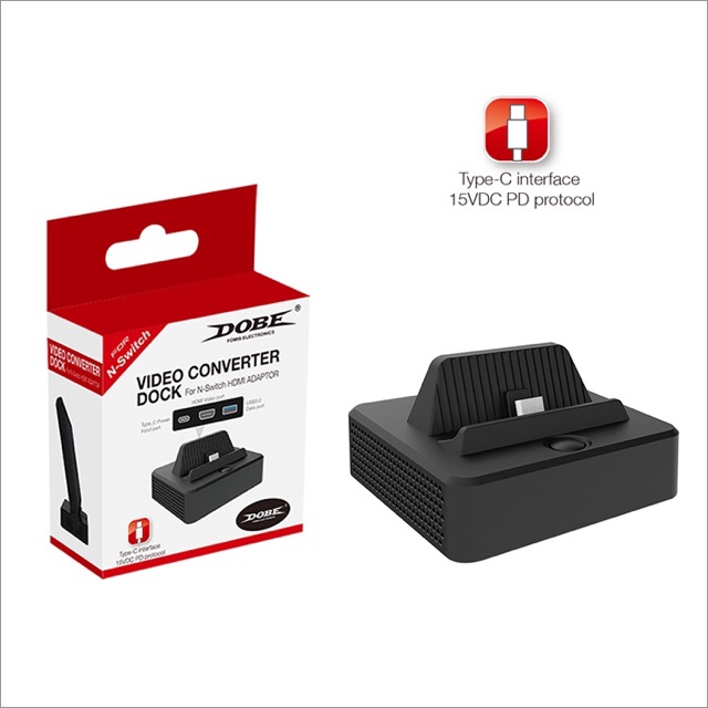 Dock xuất hình mini nintendo switch oled v1 v 2 siêu nhỏ gọn thoáng mát Nintendo Switch