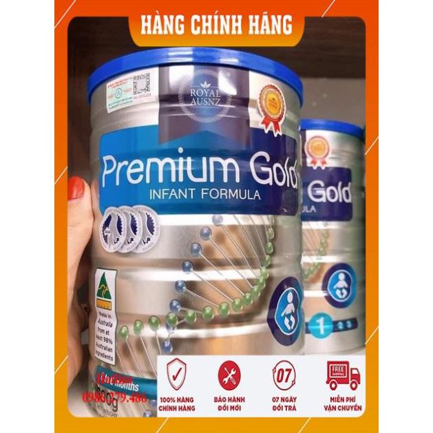 Sữa Hoàng Gia Úc Royal Ausnz Premium Gold 1 - 900g date 2025