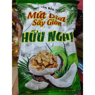 Mứt dừa sấy giòn (dừa khô) Hữu Nghị gói 275gram
