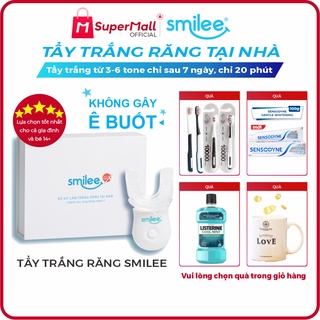 Bộ kit tẩy trắng răng Smilee - Nhập khẩu USA - ISO 22716 - Thuốc tẩy trắng răng tại nhà an toàn hiệu quả