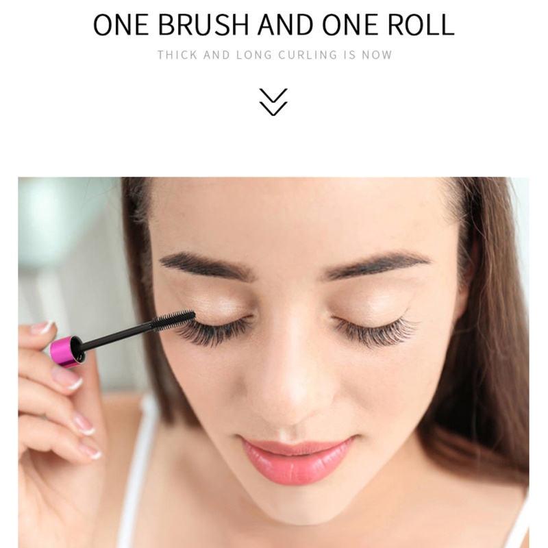 Mascara Sợi Tơ 4D Chống Thấm Nước Không Nhòe Chuốt Dài Và Cong Mi