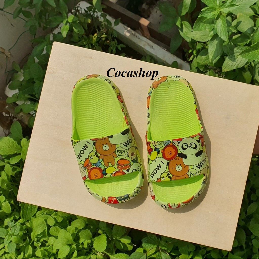 DÉP LÊ, DÉP QUAI NGANG NGUYÊN KHỐI BÁNH MÌ HÌNH BÉ GẤU TRÚC CUTE SIÊU MỀM