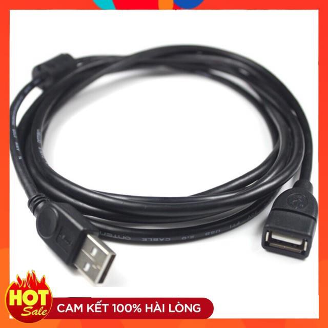 [Chính Hãng] Dây nối dài usb 3m đen 1 đầu USB âm 1 đầu USB dương | WebRaoVat - webraovat.net.vn