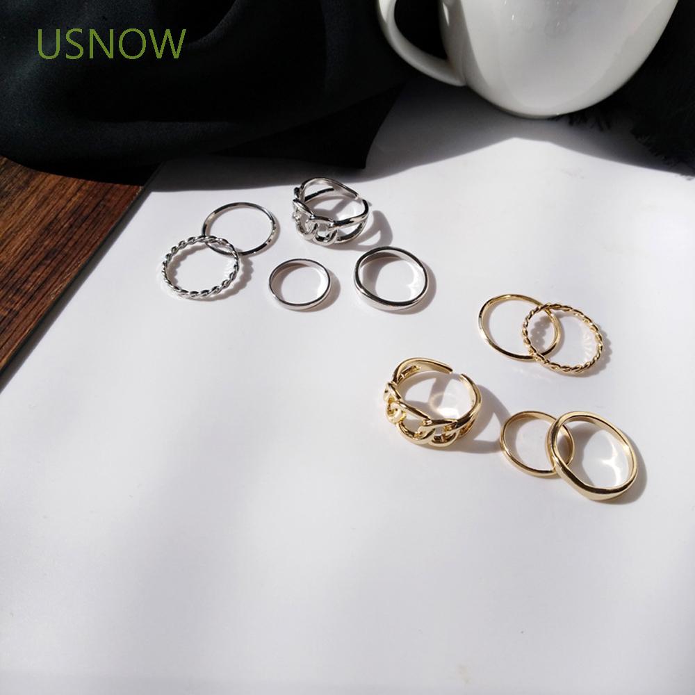 Set 5 Nhẫn Thời Trang Dành Cho Nữ