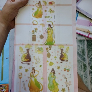 Sticker cổ trang