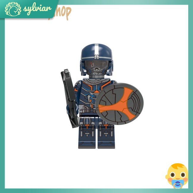 [sylviar] Mô Hình Siêu Anh Hùng Black Widow Minifigures, Lego
