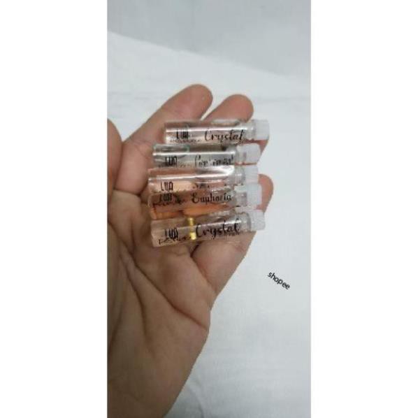 Ống Test Nước Hoa LUA 16 mùi - Ống test 1.2ml nhãn in đẹp | BigBuy360 - bigbuy360.vn