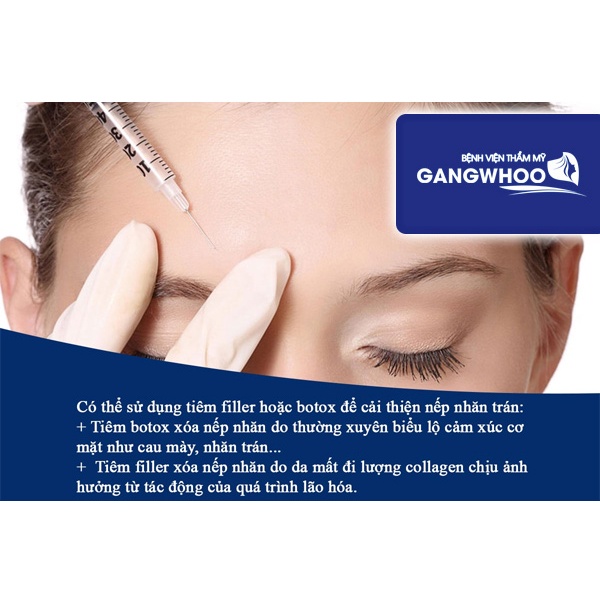 Dịch vụ xóa cơ nhăn trán tại Gangwhoo
