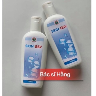 SỮA RỬA MẶT DỊU NHẸ SKIN GSV 200ML
