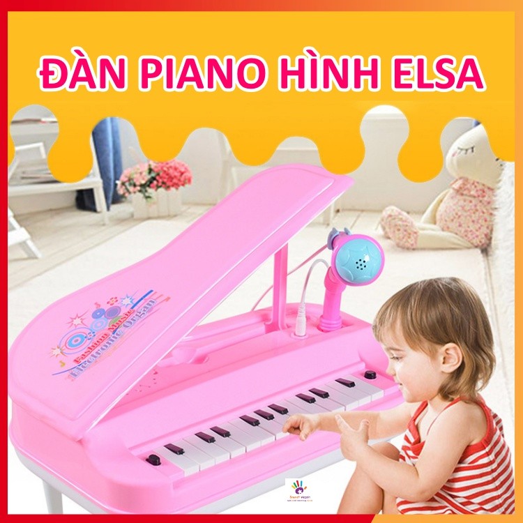 SIÊU HOT 2021- Đàn Piano Elsa kèm mic kích thích khả năng âm nhạc