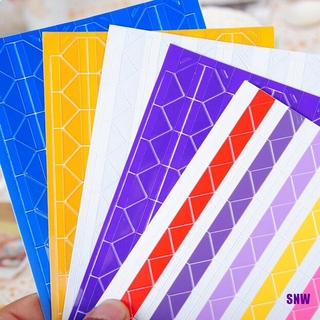 Bộ 1 tấm/ 102 miếng dán góc ảnh tự dính dùng trang trí album (HHU)
