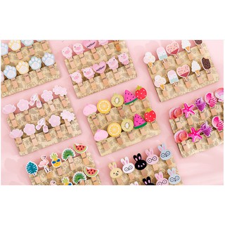 Set 10 Kẹp Gỗ Cute Tặng kèm 2m dây thừng