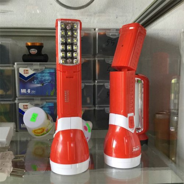 Đèn Pin Sạc Kiêm Đèn Bàn Đa Năng KM-8730
