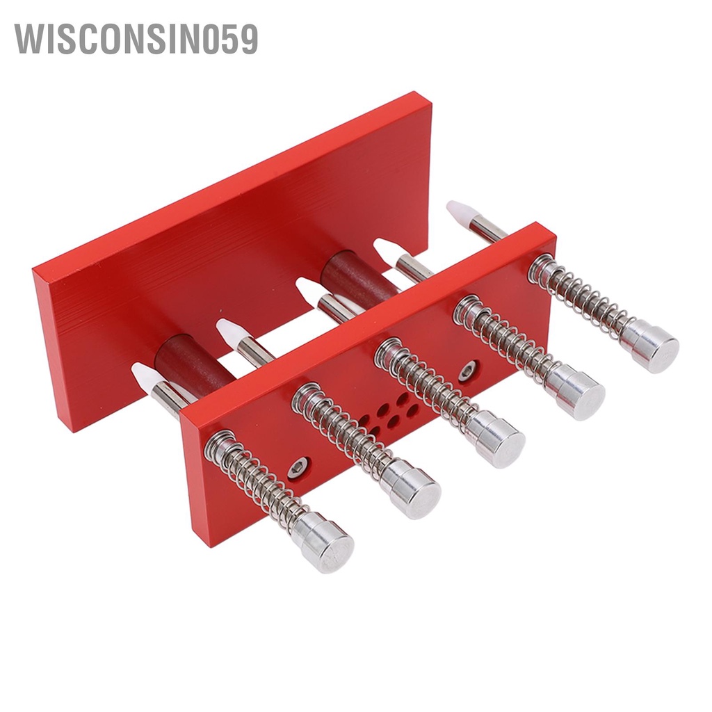 [Hàng Sẵn]  Đồng hồ tay bấm Máy ép hợp kim nhôm 5 pin Công cụ sửa chữa máy để tháo lắp 【Wisconsin059】