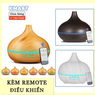 Máy khuếch tán tinh dầu Chóp dài cỡ lớn 550ml tích hợp remote điều khiển