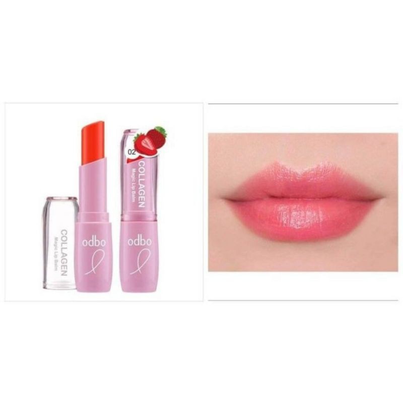 SON DƯỠNG MÔI CĂNG MỌNG ODBO COLLAGEN