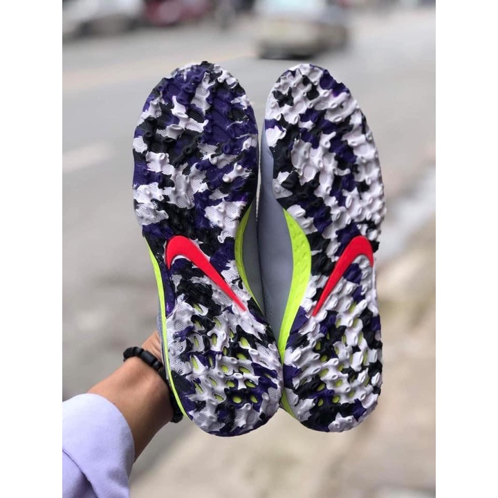 Giày Đá Bóng Tiempo Legend 9 Pro TF Màu Xám F3Sport