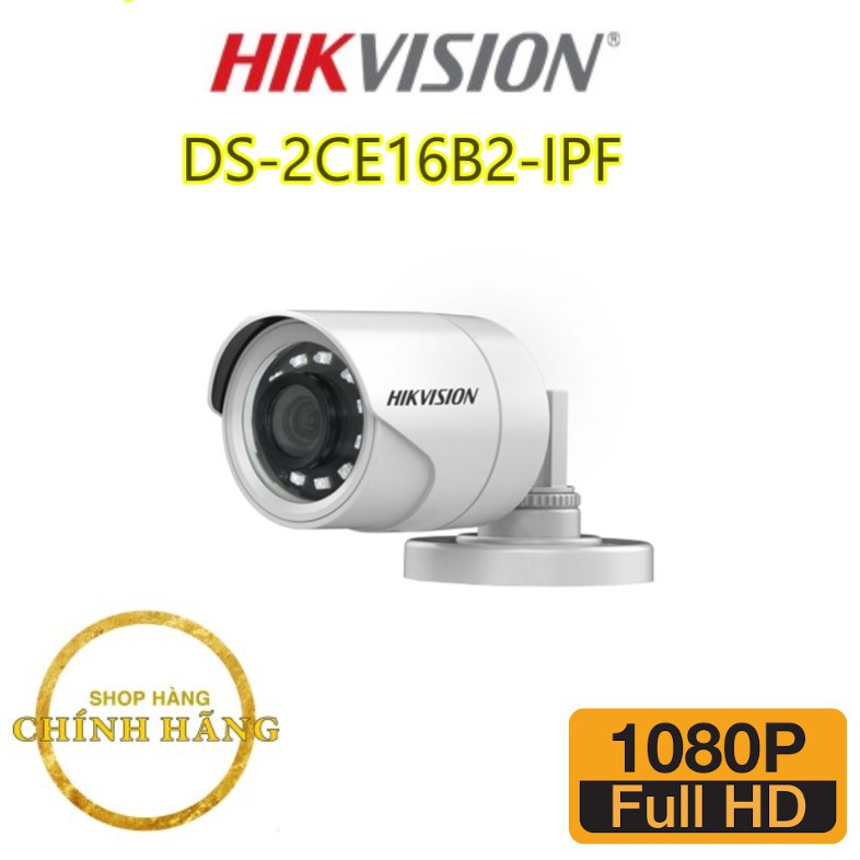 Camera HD-TVI 4 in 1 hồng ngoại 2.0 Megapixel HIKVISION DS-2CE16B2-IPF | WebRaoVat - webraovat.net.vn