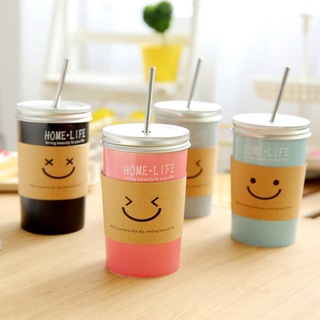 Ly sứ HOME LIFE - KHẮC TÊN THEO YÊU CẦU ý nghĩa, ly sứ CÓ ỐNG HÚT, dung tích 480ml, HÔP QUÀ TẶNG in logo, in hình