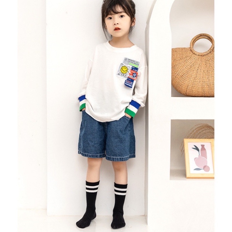 Tất vớ cao cổ QC phong cách HQ chất xịn cho bé từ 1-3t